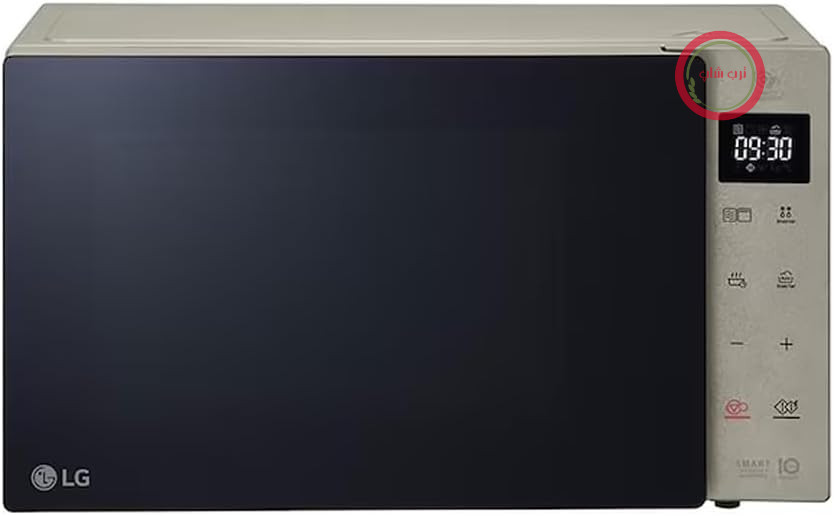 مایکروویو ال‌جی مدل MH6535NBS (25 لیتر، 1000 وات) با گریل (صفحه نمایش LED، فناوری اینورتر هوشمند، تمیز کردن آسان)، استیل نوبل