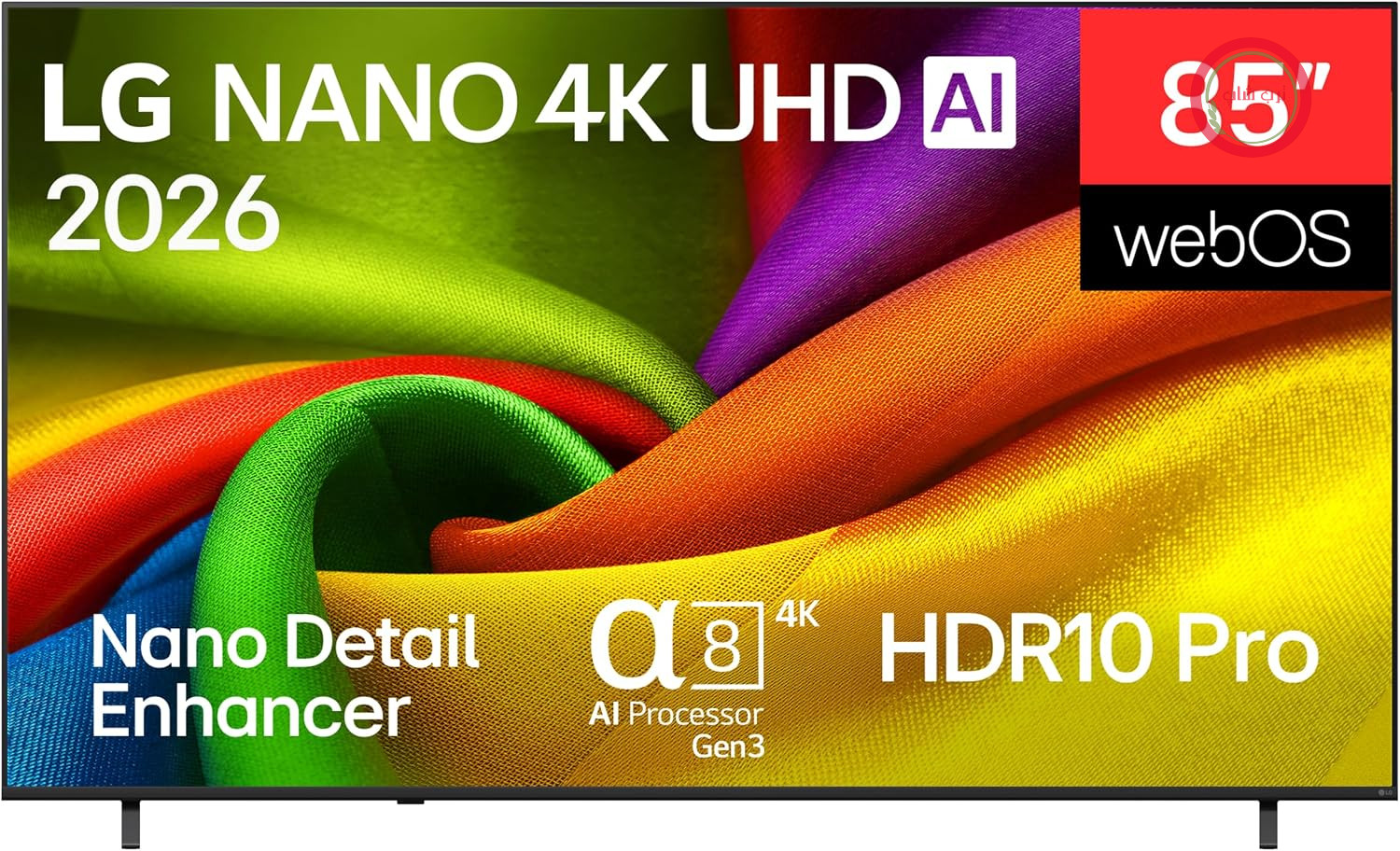 تلویزیون هوشمند ال جی مدل 85NU850B6LA سایز 85 اینچ (216 سانتی متر) 4K UHD LED Smart TV