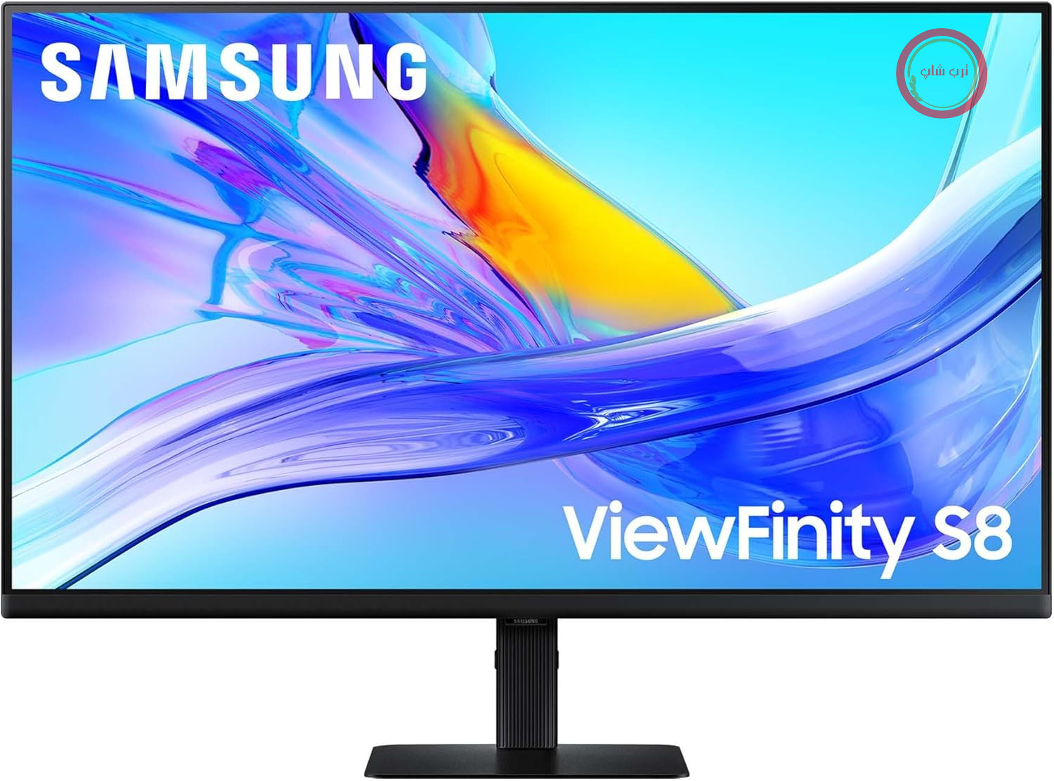 مانیتور سامسونگ ViewFinity S80UD 4K، 32 اینچ، UHD، 3840 x 2160، 60 هرتز، HDR10، حالت محافظ چشم، USB-C (90 وات)، اتصال زنجیره‌ای، سوئیچ KVM یکپارچه، LS32D800UAUXEN