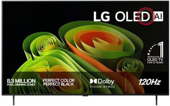 ال‌جی - تلویزیون - OLED - 48 اینچ - 4K UHD - B6 - تلویزیون هوشمند - 120 هرتز - مشکی مطلق