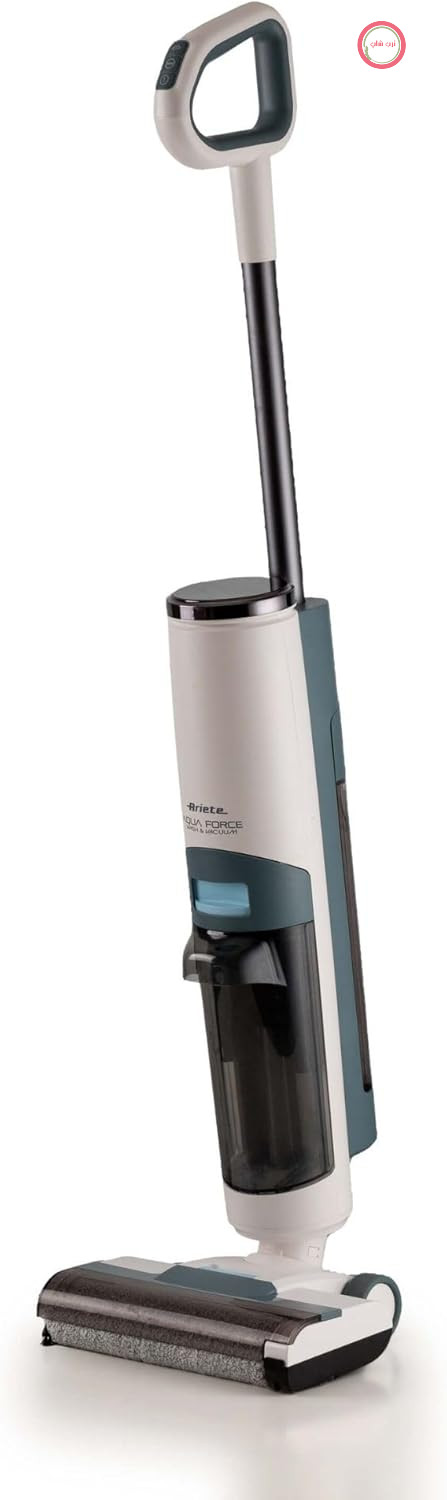 جاروبرقی هوشمند Ariete 2483 Aqua Force Wash & Vacuum، جاروبرقی مخصوص آب و خاک، جاروبرقی با عملکرد تی کشیدن، موهای حیوانات خانگی را از بین می‌برد، برای آلودگی‌های مایع و خشک، 700 میلی‌لیتر، لوازم جانبی شامل می‌شود