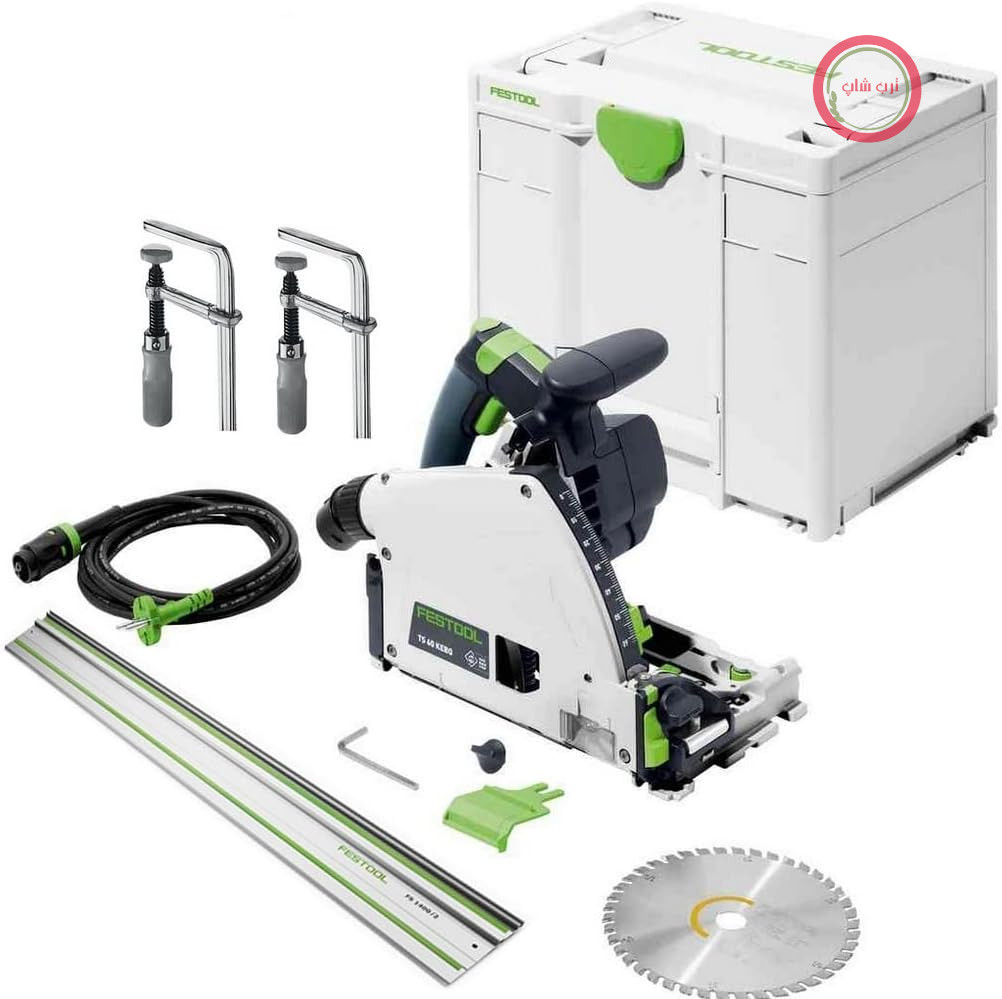 اره گردبر Festool TS 60 KEBQ Plus-FS - اره گرد 1600 وات با سیستم جلوگیری از ضربه گیری