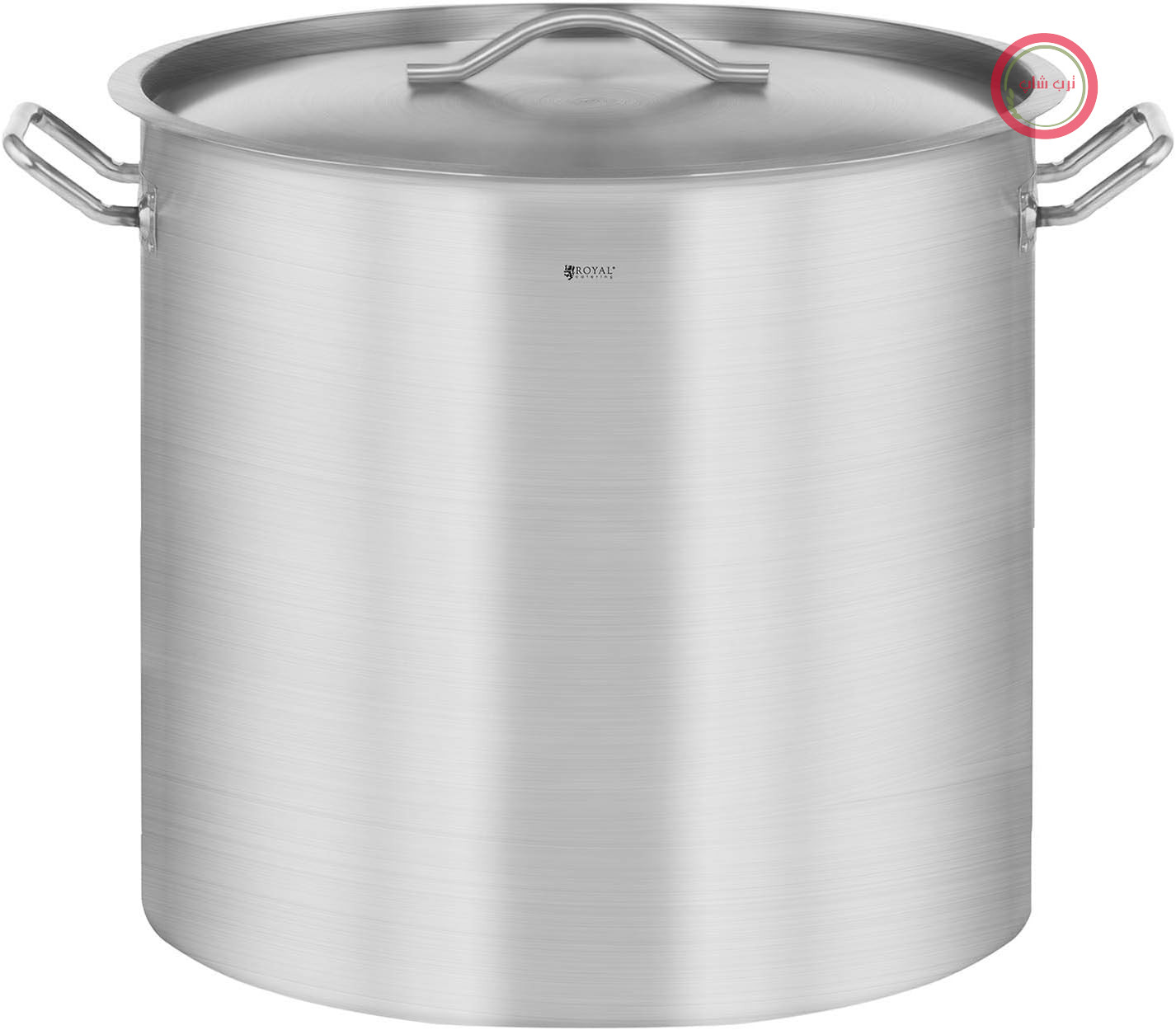 قابلمه القایی صنعتی رویال کترینگ آلمان 70 لیتر، قطر 45 سانتی‌متر، با درب Royal Catering