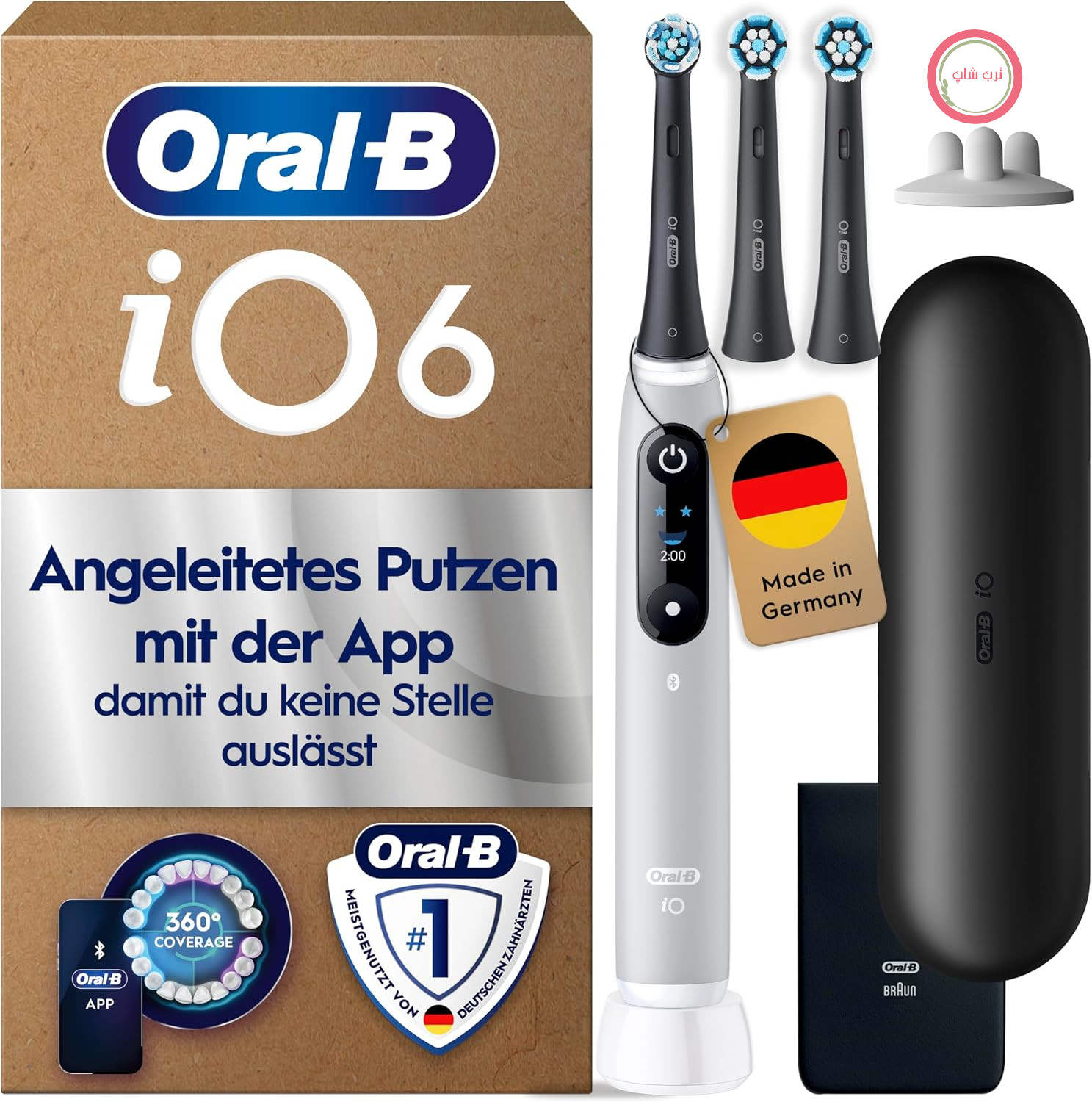 مسواک برقی Oral-B iO Series 6، خاکستری