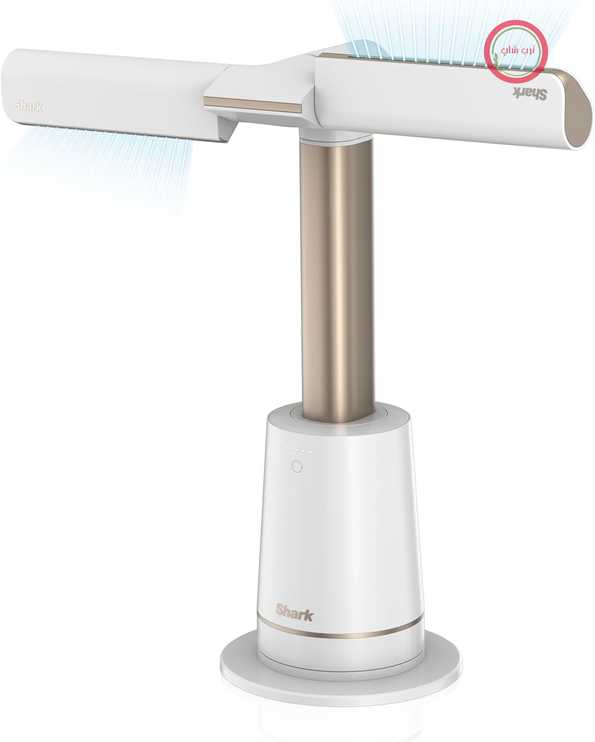 پنکه ایستاده Shark TurboBlade، بی‌صدا، سیستم پرسرعت، گردش هوا تا 20 متر، 10 سرعت، چرخش 180 درجه، کنترل از راه دور، تایمر، تمیز کردن آسان، سفید TF200SEUWH