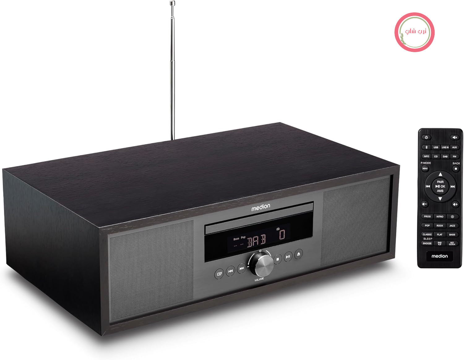 سیستم صوتی همه کاره MEDION P64145 (DAB+، CD، MP3، PLL FM Radio، USB، سیستم جمع و جور، طراحی زیبا، عملکرد هشدار، تایمر خواب)