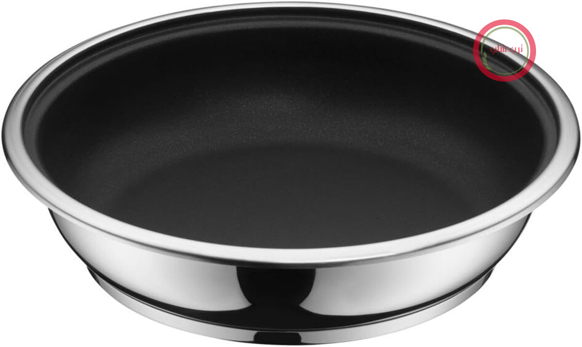 ماهیتابه WMF Click&Serve، سازگار با اجاق القایی، 24 سانتی‌متر، بدون دسته استیل ضد زنگ، مقاوم در برابر خراش، روکش استیل ضد زنگ Cromargan®، مناسب برای فر، مناسب برای انواع اجاق گاز