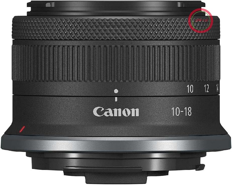 لنز دوربین کانن ژاپن  RF-S 10-18mm F4.5-6.3 IS STM - لنز زوم فوق عریض با لرزشگیر تصویر ۴ استاپ برای سفر و ویدئو بلاگ | سازگار با سیستم EOS R