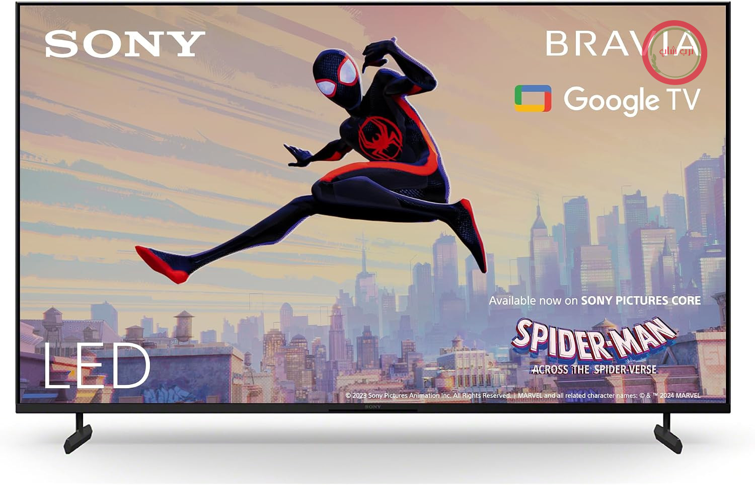 تلویزیون سونی براویا، مدل KD-65X80L، سایز ۶۵ اینچ، LED، 4K HDR، گوگل تی‌وی، تلویزیون هوشمند، سازگار با الکسا، BRAVIA CORE، TRILUMINOS PRO، HDMI 2.1، منوی بازی با ALLM