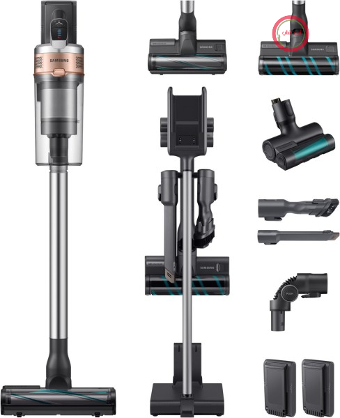 جارو شارژی سامسونگ Samsung مدل VS20R9076T7/EG طلایی بدون کیف اضافی