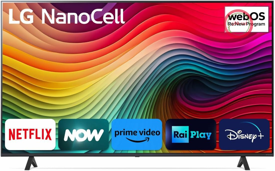تلویزیون نانوسل ال‌جی ۲۰۲۴ | ۵۰NANO81 | ۵۰ اینچ | UHD | پردازنده α5 Gen7 AI 4K
