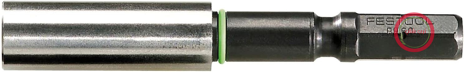 سر مته مغناطیسی فستول مدل BH 60 CE-Imp – پایه مته Centrotec | سر مته مغناطیسی با رابط CENTROTEC، طول 60 میلی‌متر – برای کار مونتاژ دقیق