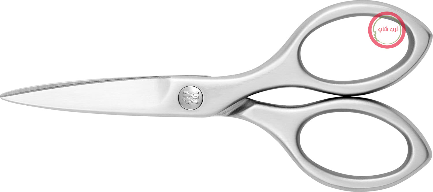 قیچی خانگی ZWILLING Twin Select - قیچی، قیچی آشپزخانه ساخته شده از استیل ضد زنگ در طراحی مینیمالیستی و جاودانه، 13 سانتی متر، نقره ای مات