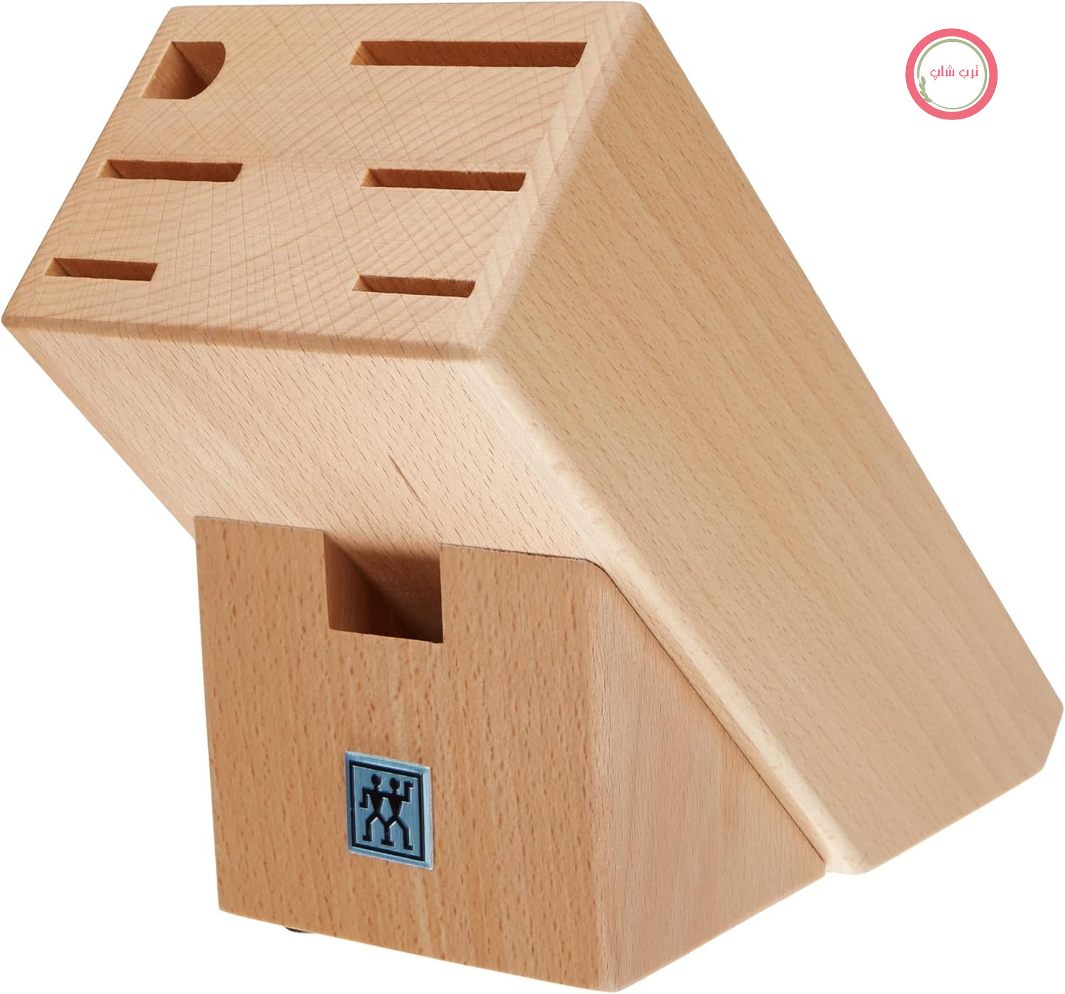 بلوک چاقوی چوبی زولینگ آلمان ZWILLING مدل Messerblock Buche چوب راش مناسب ۵ چاقو