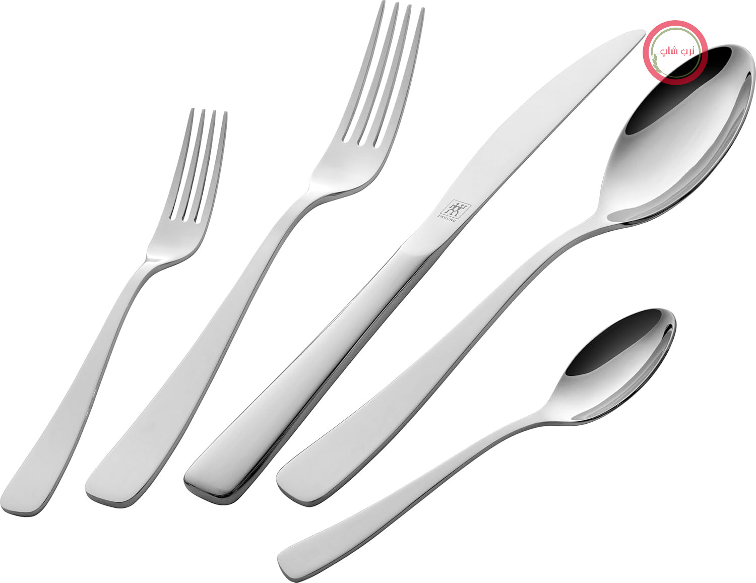 ست چاقو و ظروف کیچن اید - ZWILLING Soho - 68 تکه - برای 12 نفر - قابل شستشو در ماشین ظرفشویی - استیل ضد زنگ - پولیش شده - نقره‌ای