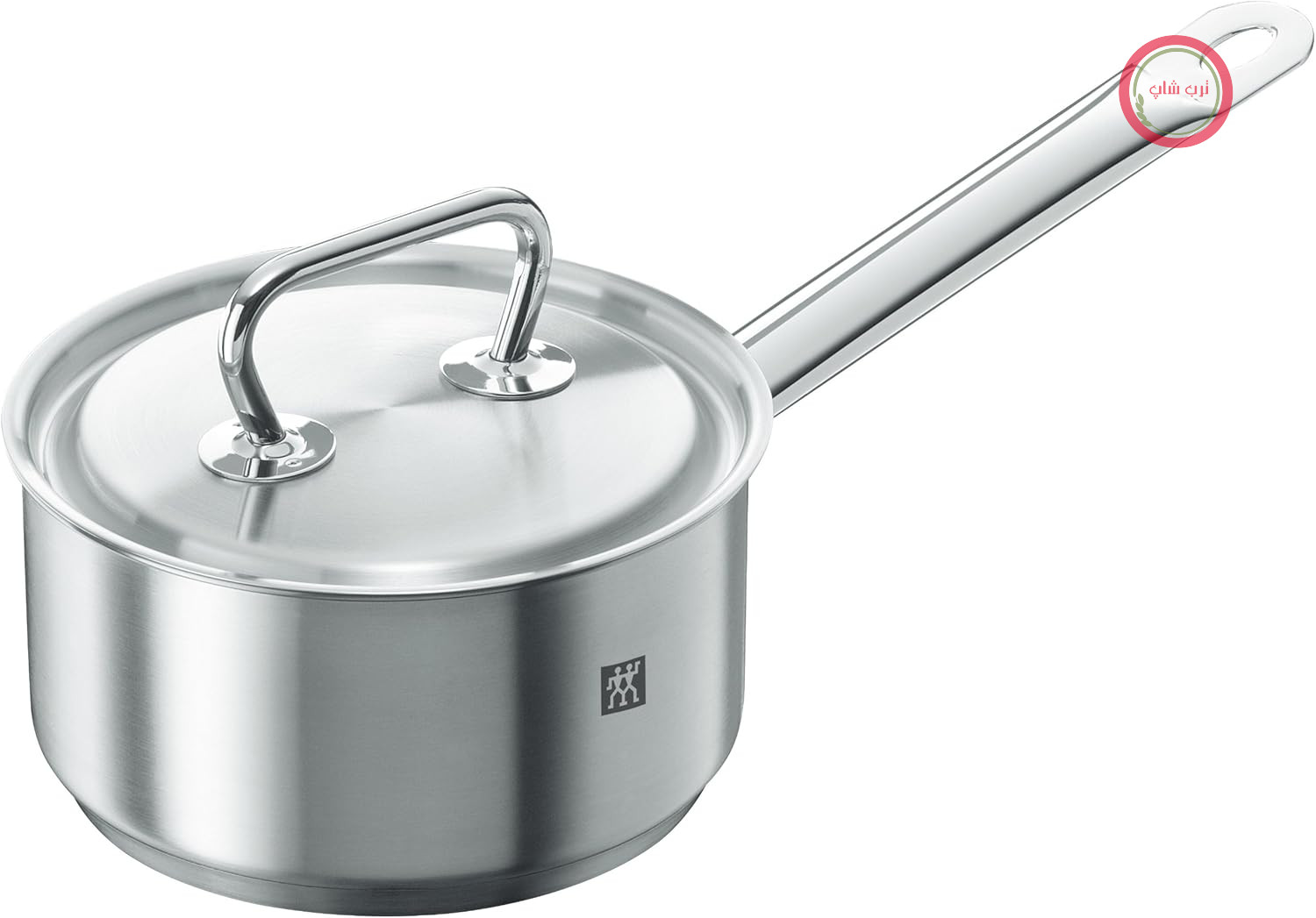 قاشق و کفگیر استیل ZWILLING TWIN - مدل کلاسیک - با درب - ۱۶ سانتی متر - ۱.۵ لیتر - مناسب برای کوره های برقی - بدون روکش - استیل ضد زنگ - نقره‌ای