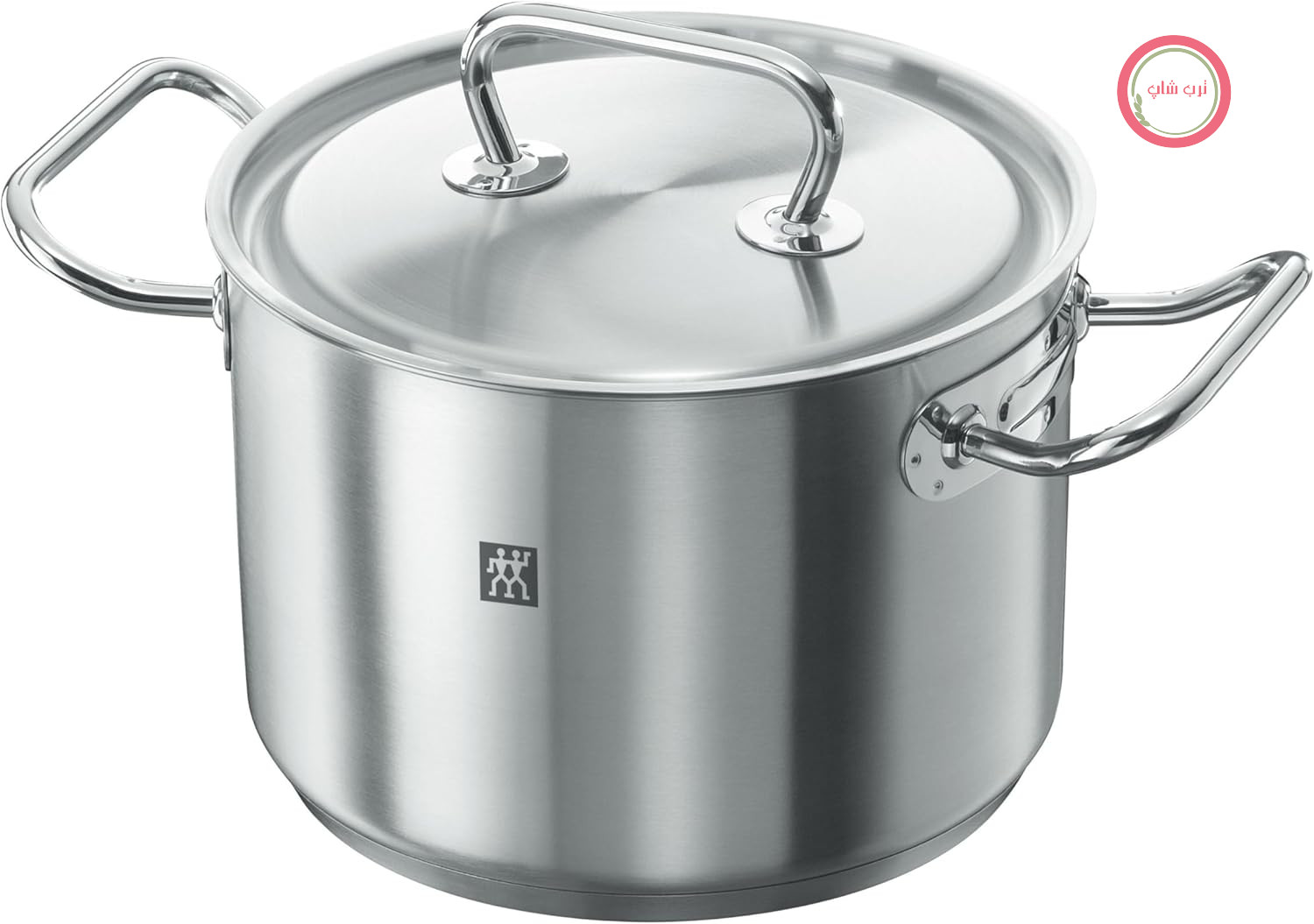 کاسه آشپزی ZWILLING TWIN کلاسیک با درب - 20 سانتی متر، 3.5 لیتر، مناسب برای استیل، بدون روکش، استیل ضد زنگ، نقره‌ای