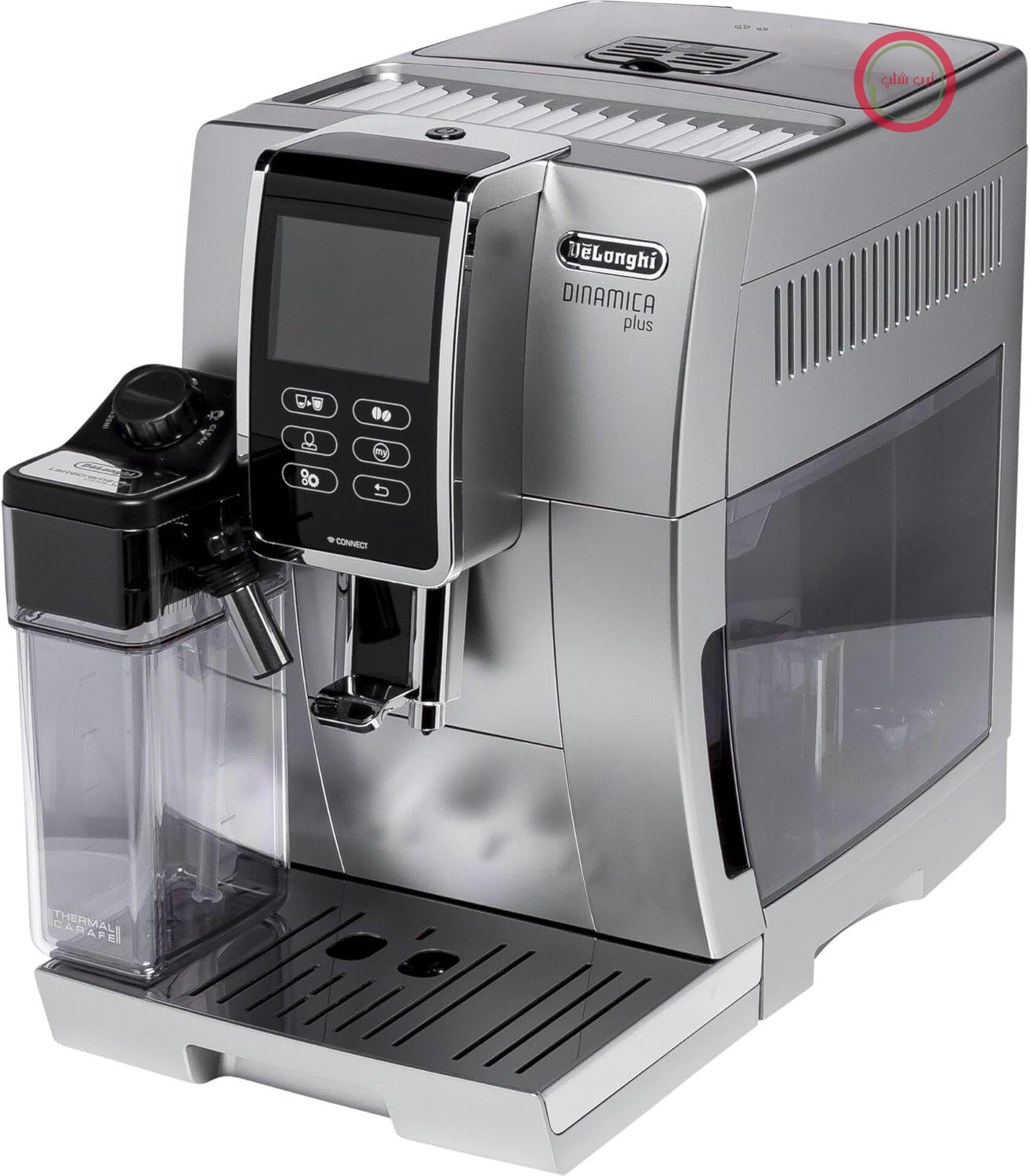 دستگاه قهوه ساز ترکیبی اتوماتیک De’Longhi Ecam، سایز 370.95، نصب رایگان، 128 گرم، نقره‌ای