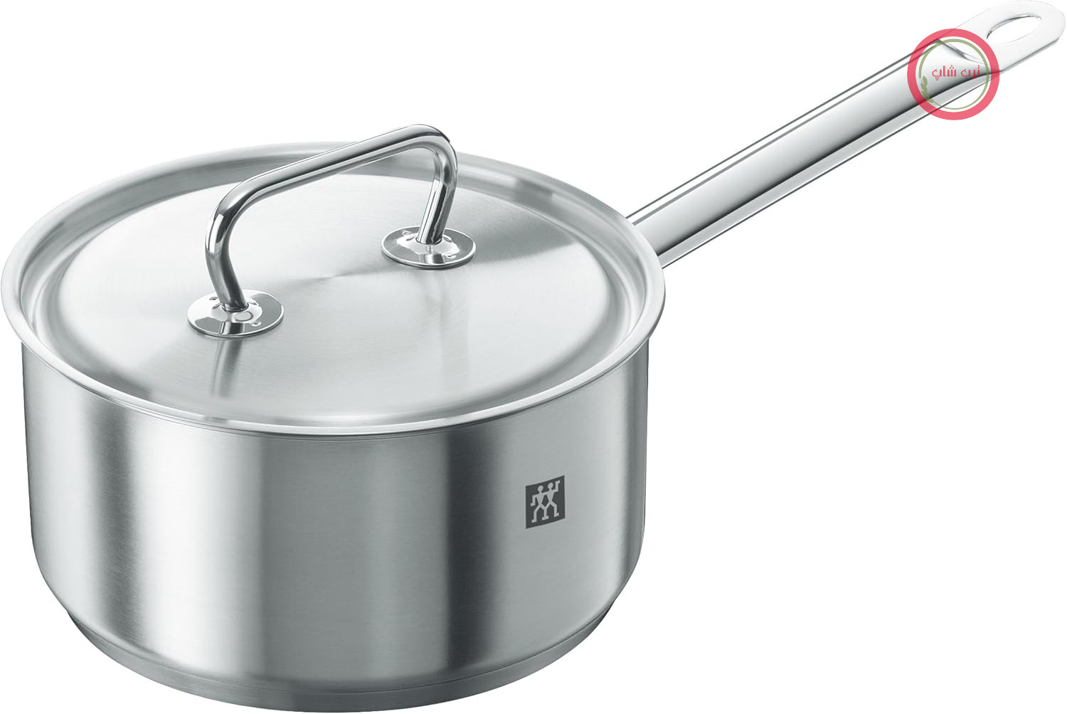 ظرف استیل دو تکه ZWILLING TWIN - مدل کلاسیک - با درب - 20 سانتی متر - ظرفیت 3 لیتر - مناسب برای هودهای برقی - بدون روکش - استیل ضد زنگ - نقره‌ای