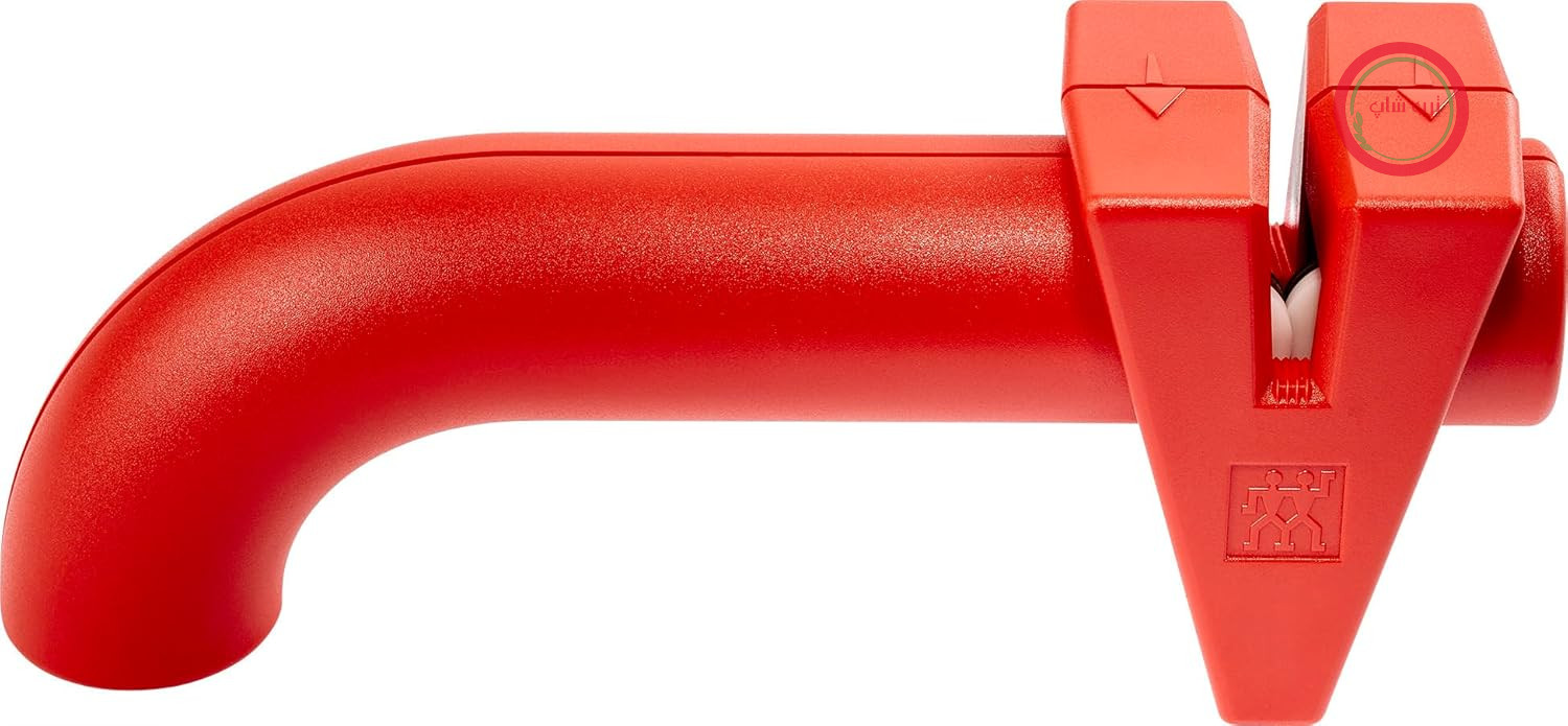 تیز کن چاقو زولینگ آلمان ZWILLING Twinsharp استیل و سرامیک قرمز