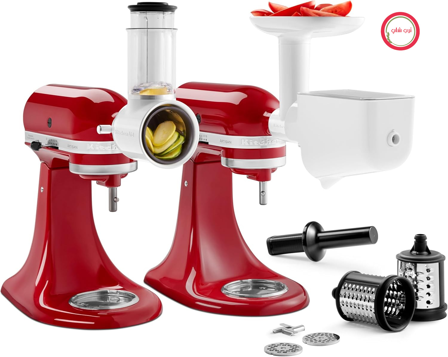 ست ۳ پارچه لوازم جانبی کیچن اید آمریکا مدل KitchenAid 5KSM2FPPC مخصوص ماشین آشپزخانه