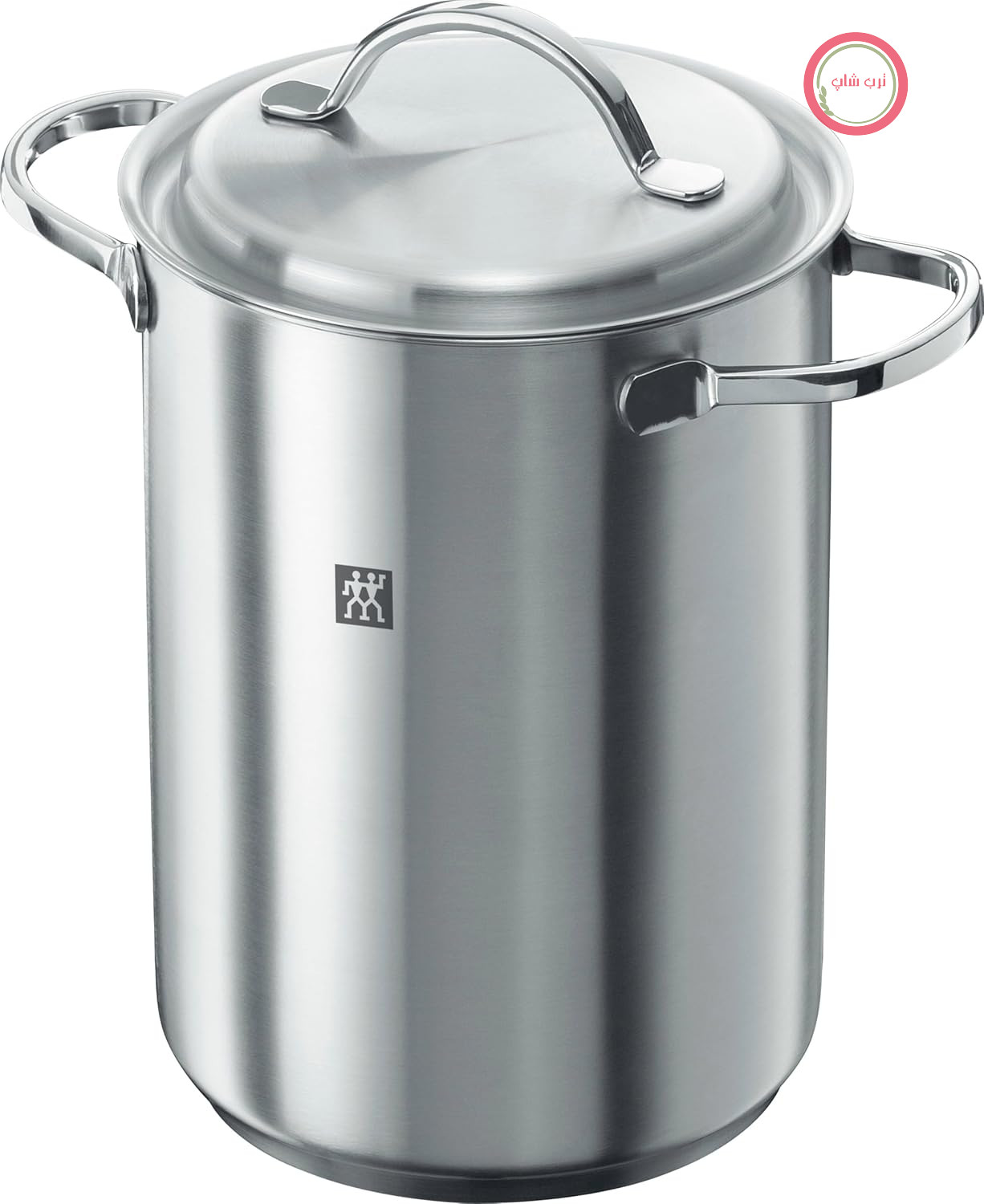 ظرف تفلون ZWILLING Twin - مدل اسپارگل - حجم 4.5 لیتر - ابعاد 16x27 سانتی متر - برای استفاده بر روی استیل و گاز - با درب و فیلتر - بدون روکش - استیل ضد زنگ - نقره‌ای