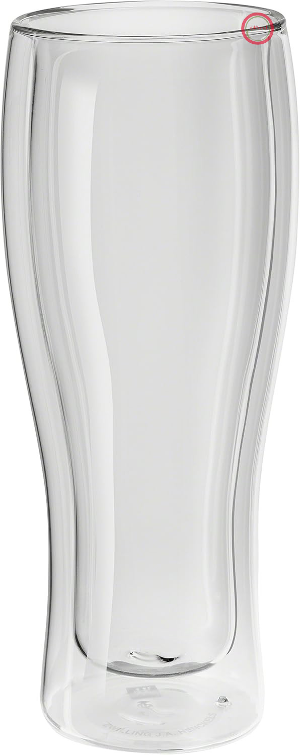 لیوان دو نفره شیشه‌ای Zwilling® Sorrento Bar - با بدنه دوبل - مخصوص آبجو - 414 میلی لیتر - شامل 2 عدد