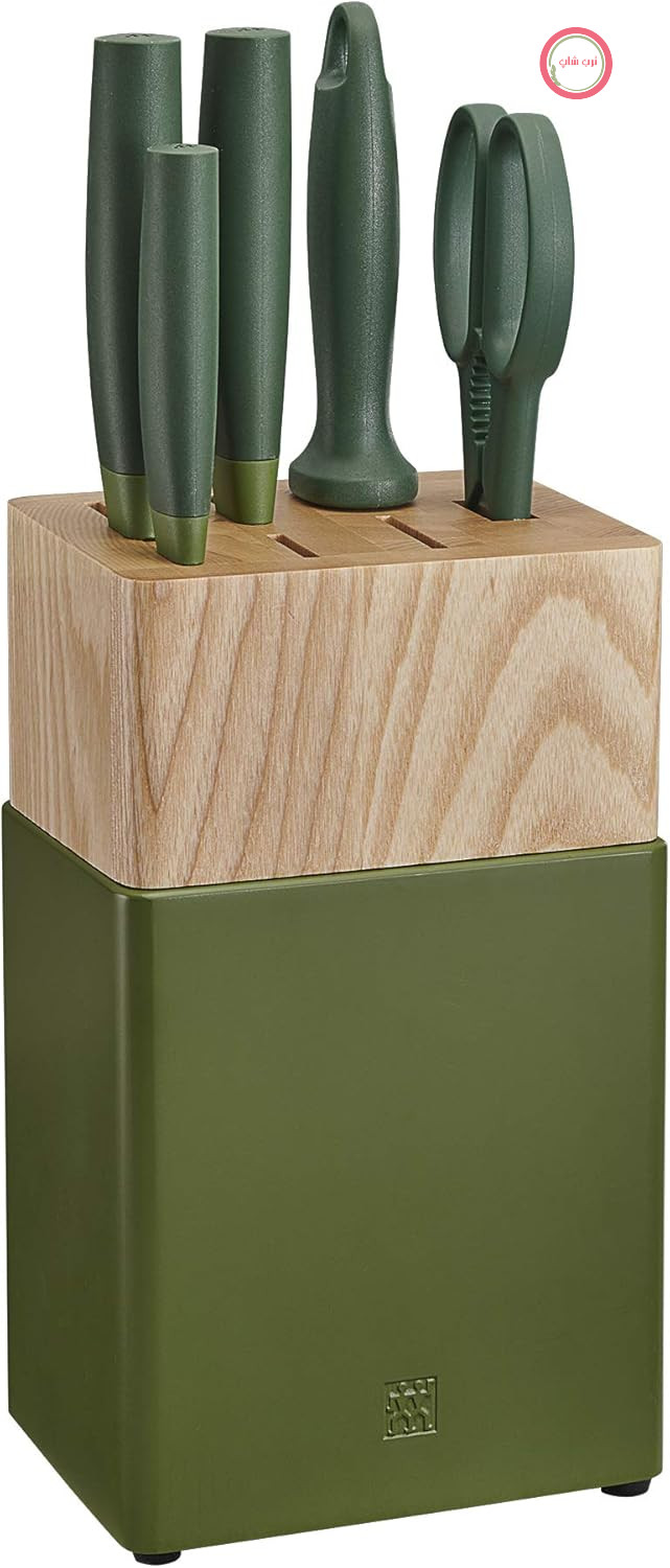 مجموعه چاقو ZWILLING Now S - 6 تکه - سبز لیمویی