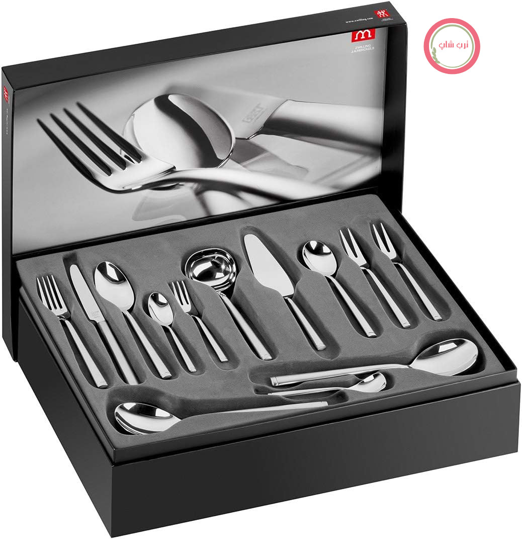 سرویس قاشق چنگال 68 پارچه زولینگ آلمان ZWILLING Senses برای ۱۲ نفر شامل چاقو، قاشق، کارد