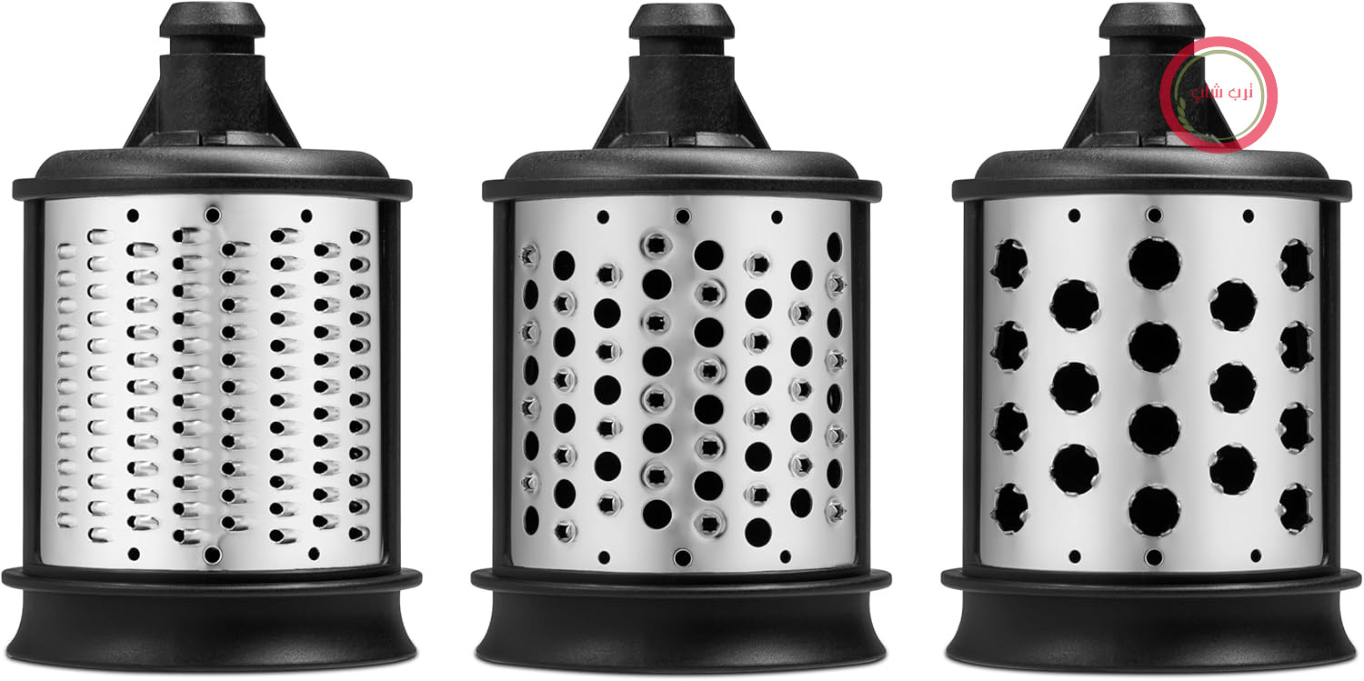 ست رنده و ریزکن ۳ پارچه کیچن اید آمریکا مدل KitchenAid 5KSMEMVSC مخصوص رنده و اسلایسر سبزیجات