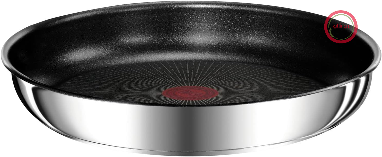 ماهیتابه تفال اینجنیو پرفرنس ۲۸ سانتی‌متر، قابل چیدن روی هم، استیل ضد زنگ، روکش نچسب ایمن، سازگار با القا، همه کاره، کم جا، دارای نشانگر دما، L9730602