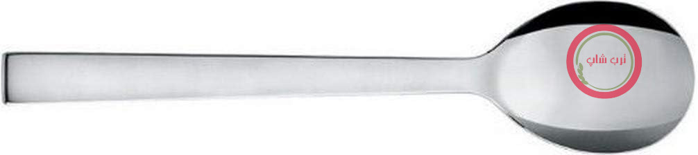 قاشق دسر استیل ضد زنگ السی ایتالیا Alessi DC05/4، 6 عددی، سانتیاگو