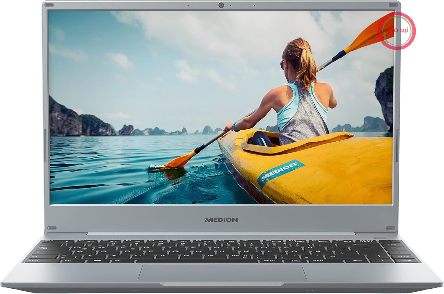 لپ‌تاپ ۱۴ اینچ مدیون آلمان MEDION E14302 فول اچ‌دی با Ryzen 3، رم 8GB و SSD 256GB