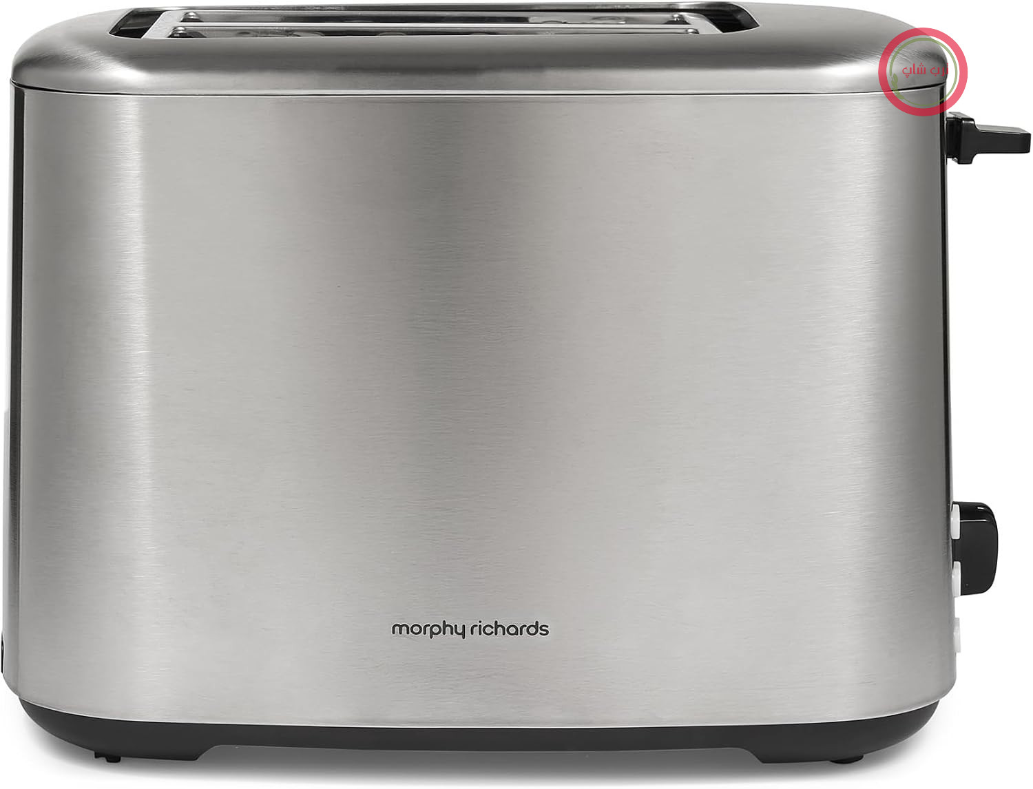 توستر دو تیکه مورفی ریچاردز انگلستان Morphy Richards مدل Equip 222067، دارای عملکردهای یخ‌زدایی و گرم کردن مجدد، کنترل برشته شدن، عرض شیار متغیر، سینی خرده نان قابل جدا شدن، 800 وات، استیل ضد زنگ