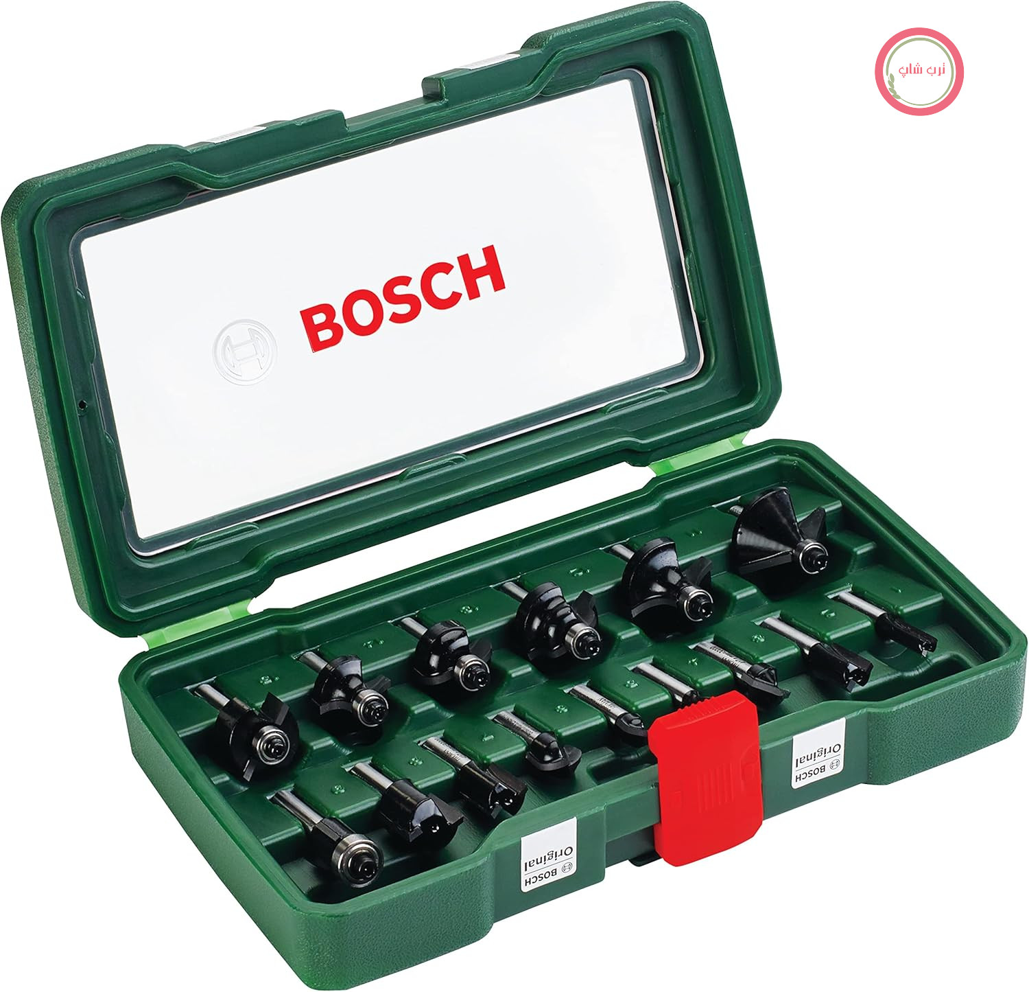 مجموعه ۱۵ تکه فرز بوش Bosch 15 Piece