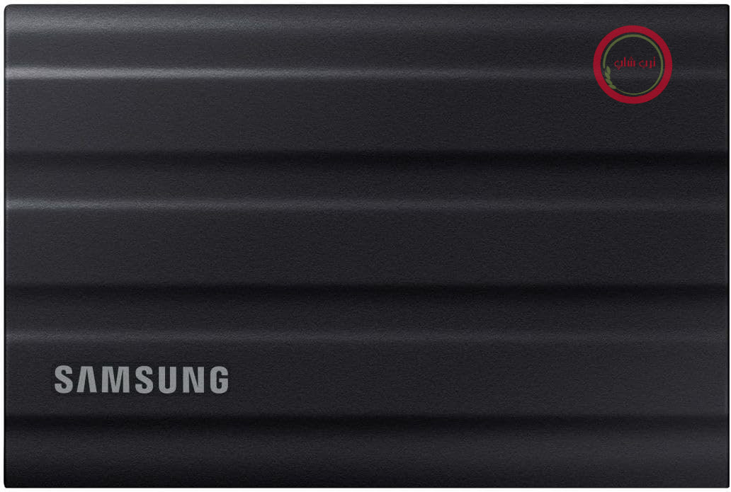 هارد اکسترنال سامسونگ مدل T7 Shield، ظرفیت 2 ترابایت، رابط USB 3.2 نسل دوم، سرعت خواندن 1050 مگابایت بر ثانیه، سرعت نوشتن 1000 مگابایت بر ثانیه، مناسب برای مک، کامپیوتر و گوشی هوشمند، مشکی، MU-PE2T0S/EU