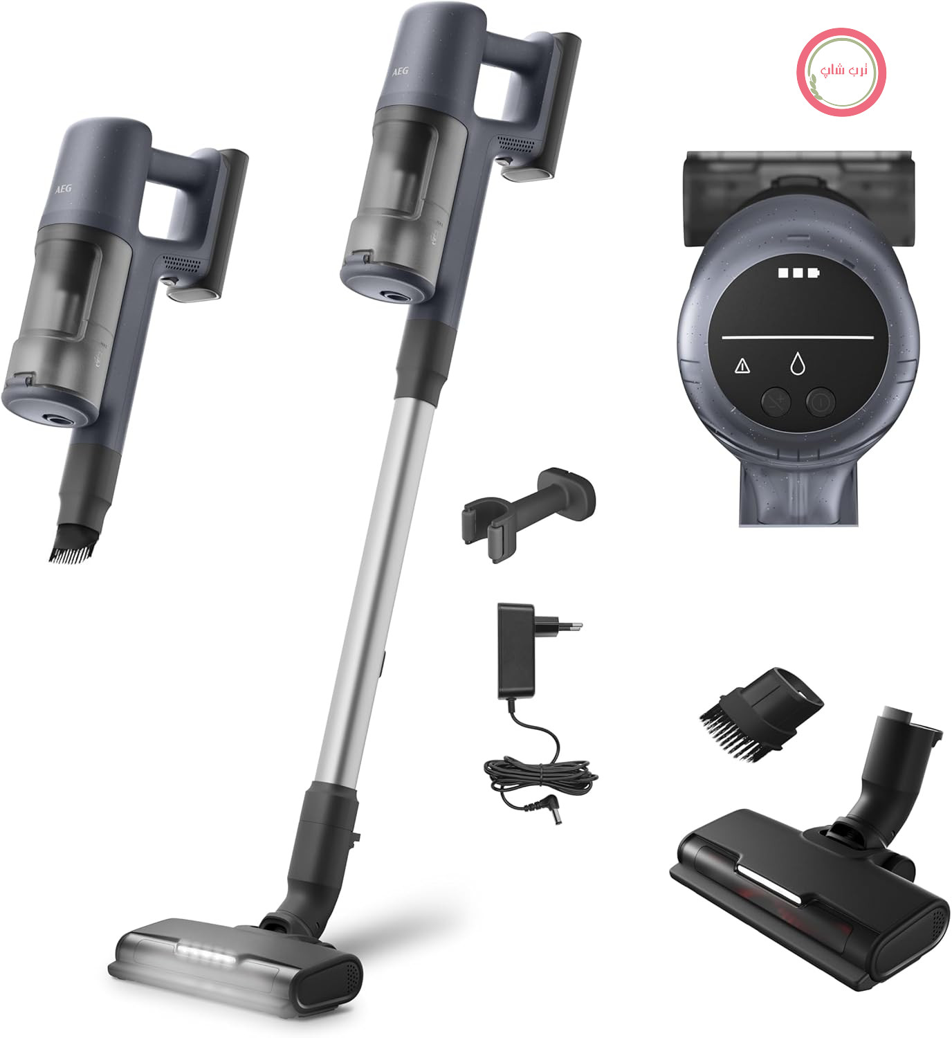جارو شارژی آاگ آلمان AEG 6000 مدل AP61CB21DB مشکی