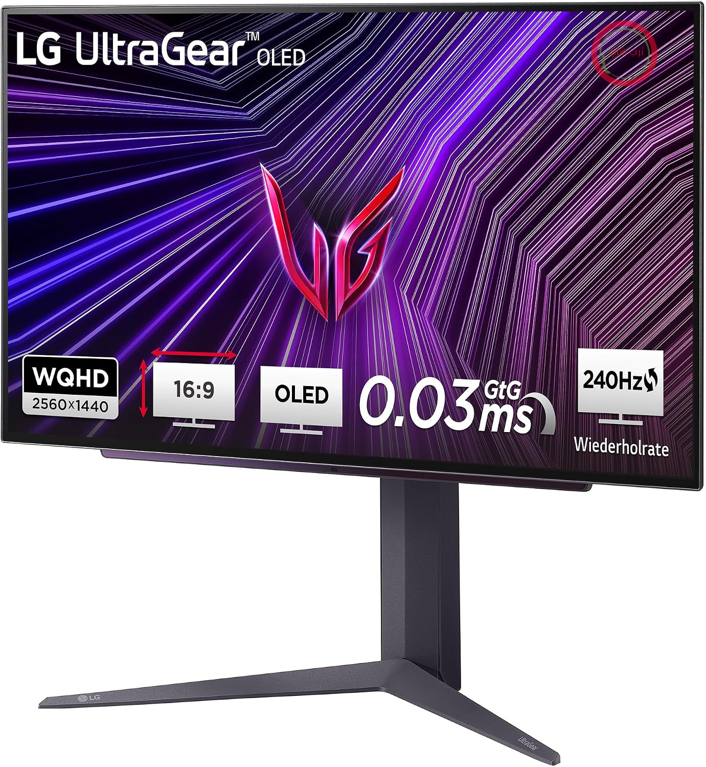 مانیتور بازی ال‌جی LG Ultragear™ 27GS93QE-B.AEU (27 Zoll) WQHD OLED، 240 هرتز