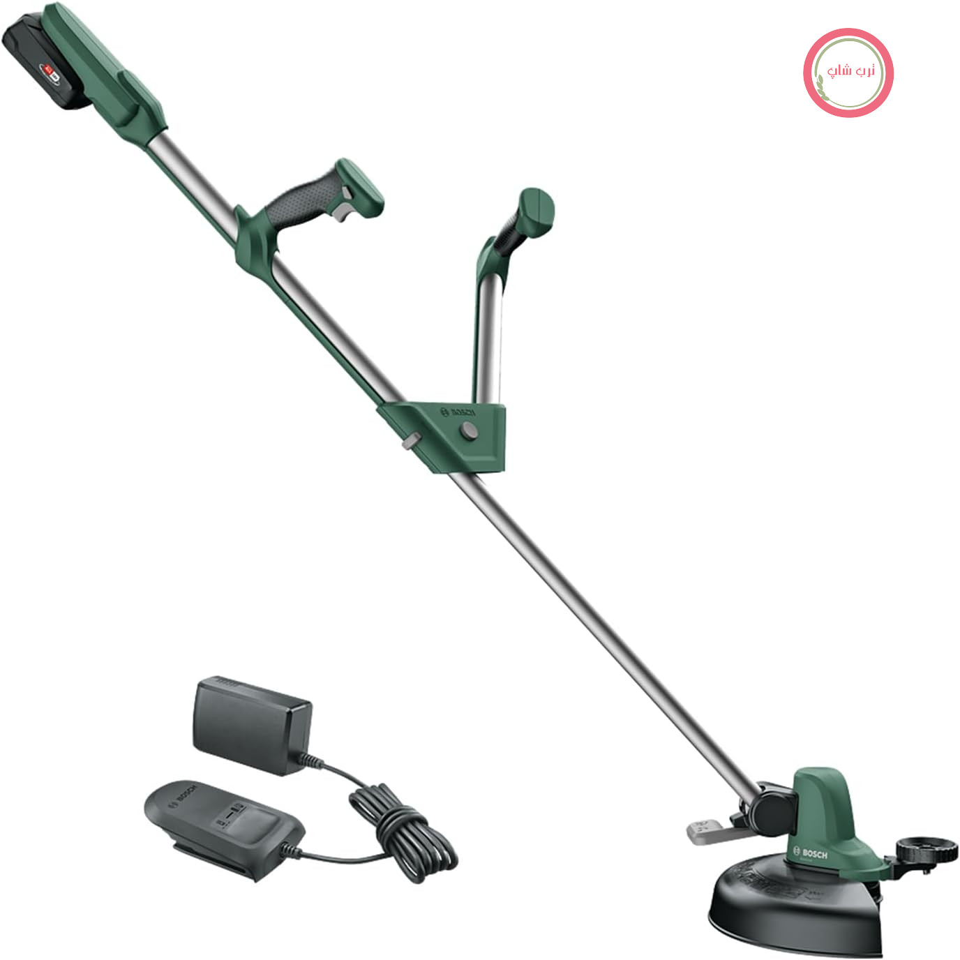 چمن زنی شارژی بوش آلمان Bosch مدل UniversalGrassCut 18 - 260 1 عدد باتری 2.0 آمپر ساعت