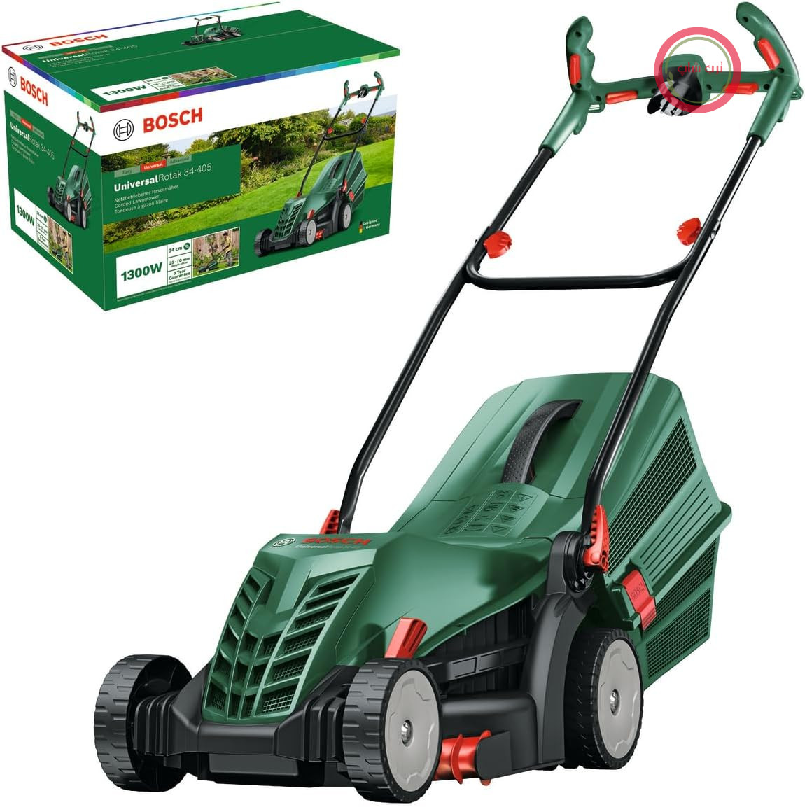 ماشین چمن‌زن برقی بوش آلمان Bosch مدل UniversalRotak 34 - 405