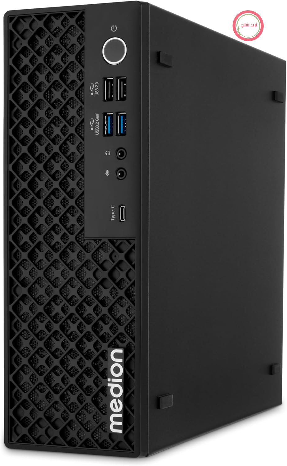 مینی کامپیوتر MEDION Picoworx T80 III (باریک، پردازنده Core Ultra 7 258V، رم 32 گیگابایتی DDR4، حافظه SSD 1 ترابایتی، ARC 140V، USB Type C، WLAN، HDMI 2.0، Gigabit LAN، ویندوز 11 پرو)