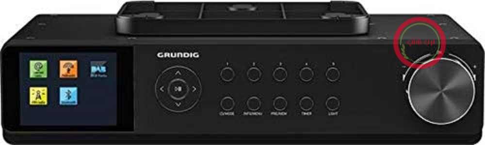 رادیو آشپزخانه Grundig GKR1060 DKR 3000 BT DAB+ WEB با بلوتوث، گیرنده DAB+ و رادیو اینترنتی، مشکی