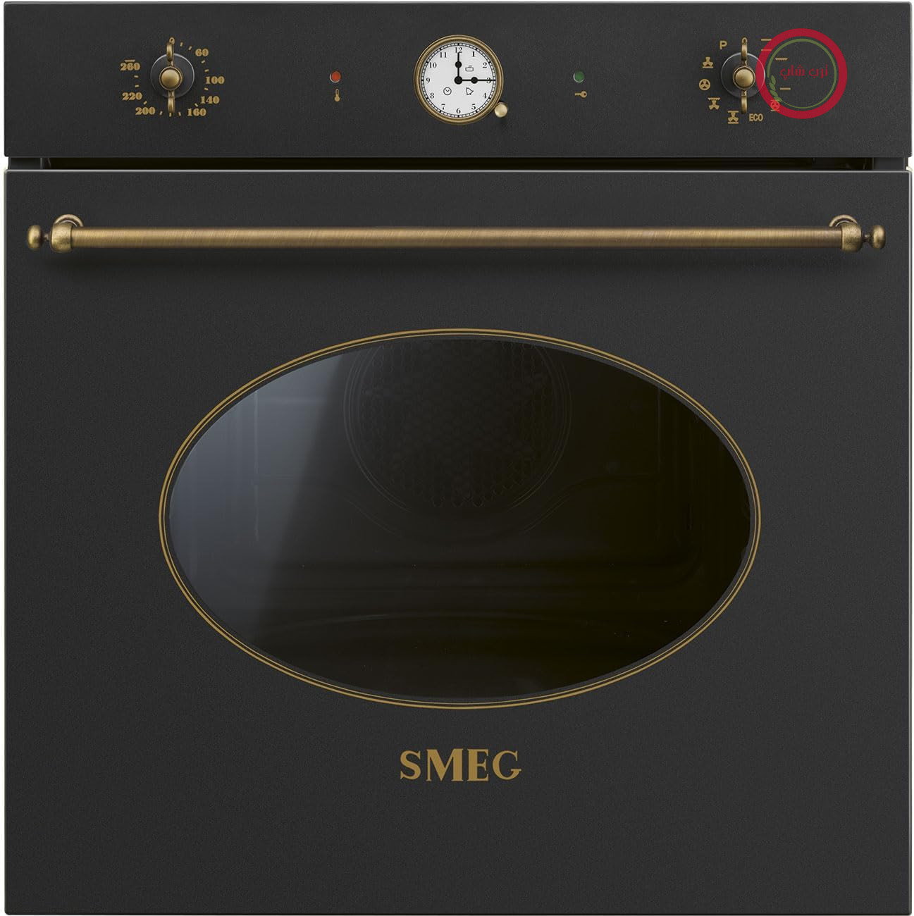 فر توکار برقی اسمگ ایتالیا Smeg مدل SFP68C1TAO ظرفیت 65 لیتر پیرولیتیک