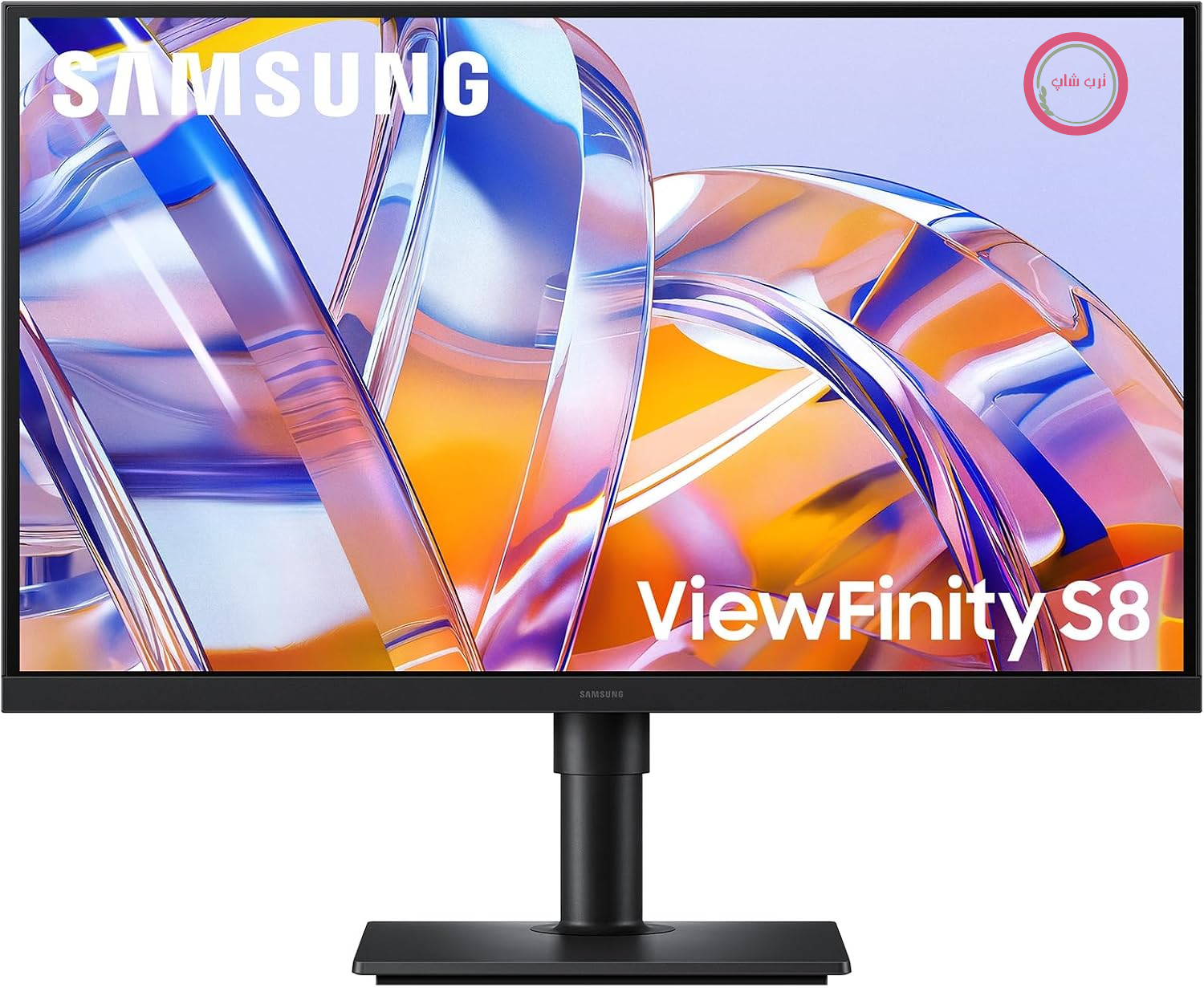 مانیتور کامپیوتر ۲۷ اینچی سامسونگ ViewFinity S8 مدل S80UH با کیفیت 4K UHD و پنل IPS و قابلیت KVM Switch