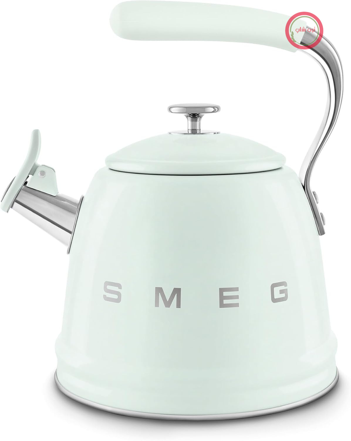 کتری رو گازی اسمگ ایتالیا Smeg مدل WKF01PG سبز پاستلی ۲.۳ لیتری