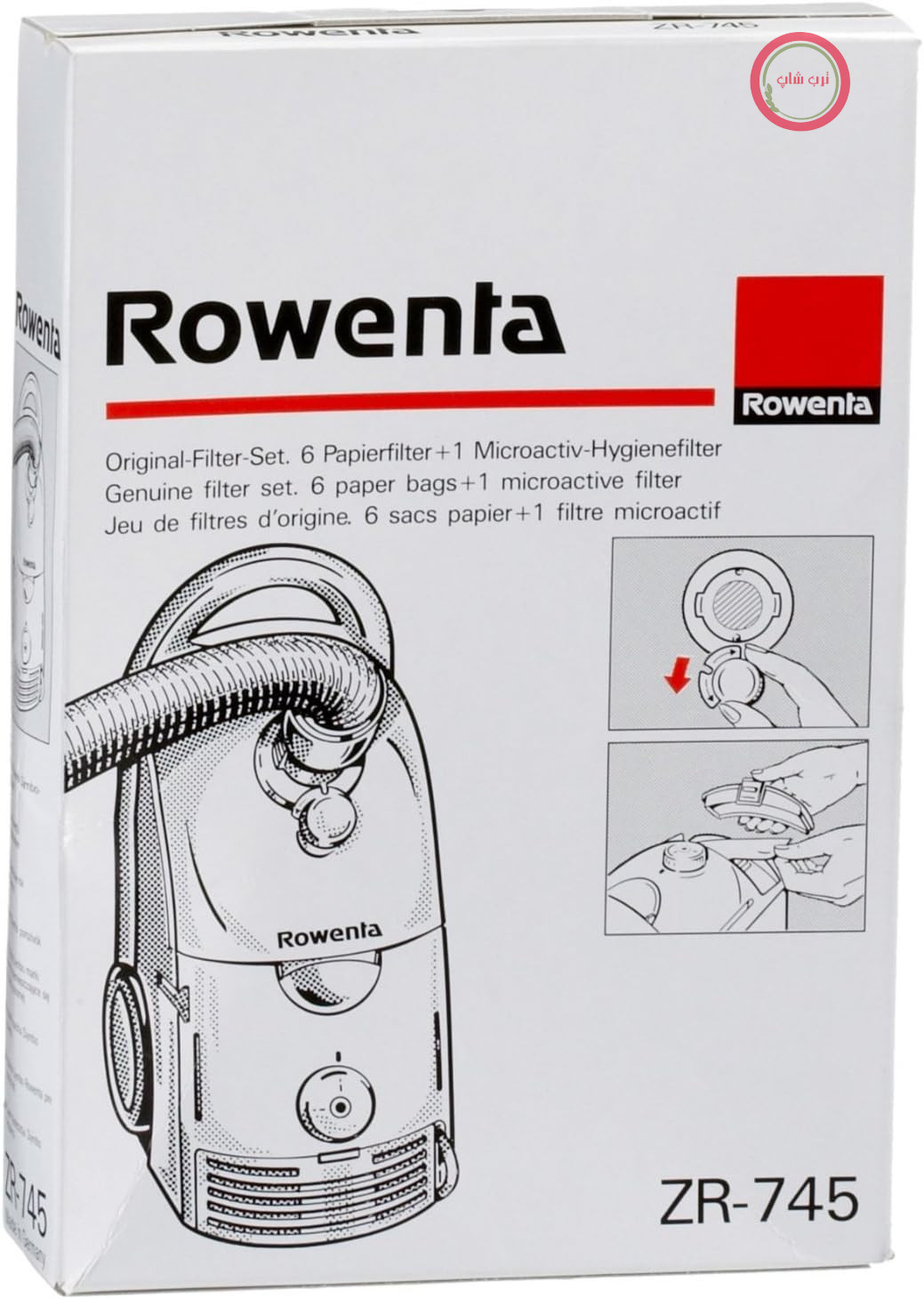 فیلتر کاغذی Rowenta ZR745