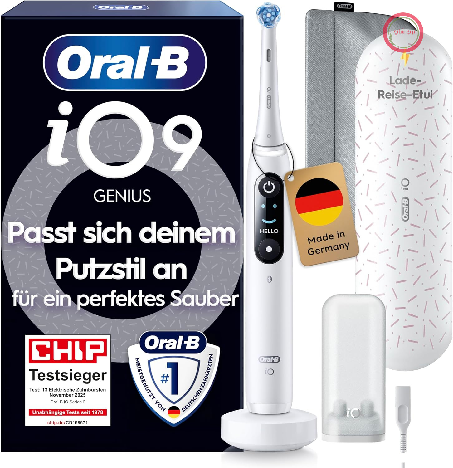 مسواک برقی اورال بی Oral-B iO Series 9، سفید