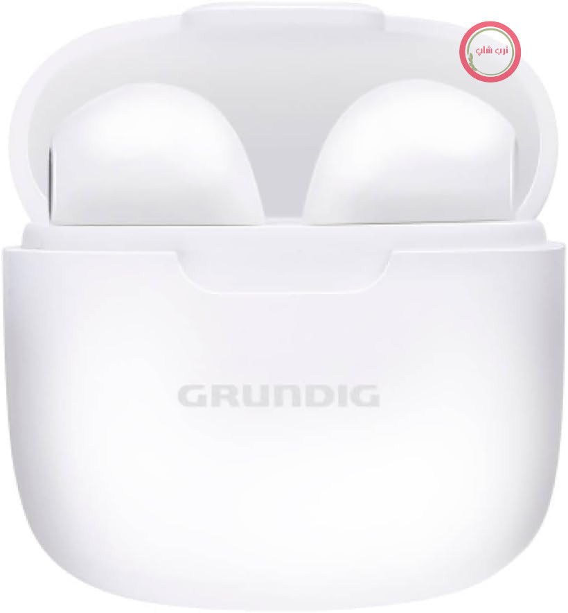 هدفون بلوتوث Grundig – هدفون توگوشی ۲۰۰ میلی‌آمپر ساعتی – هدفون با ۳ ساعت زمان پخش – هدفون بی‌سیم برای تماس هندزفری – شامل قاب شارژ و کابل شارژ USB-C
