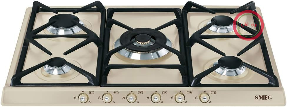 اجاق گاز اسمگ مدل CORTINA - SR775PO، کرم رنگ