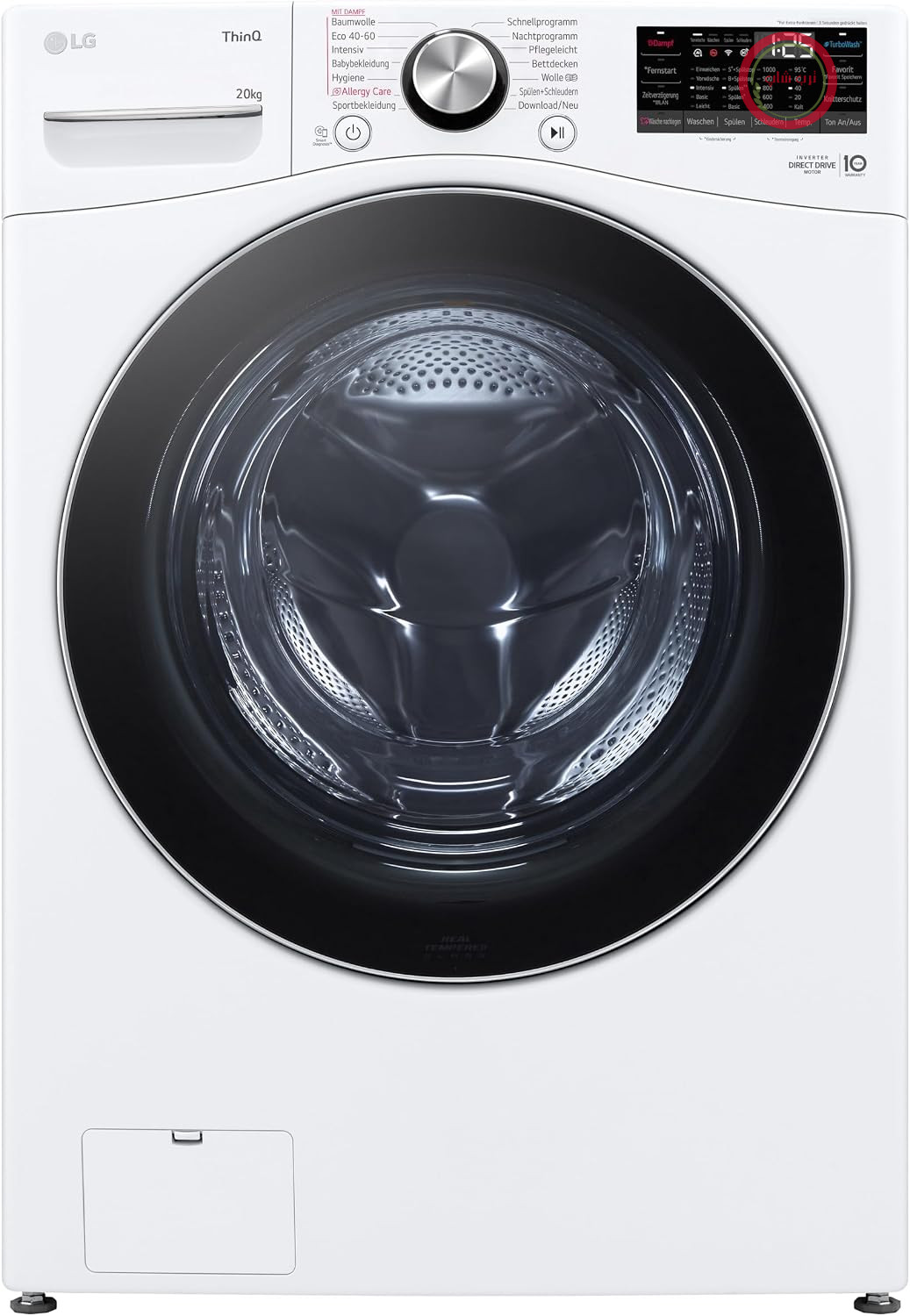 ماشین لباسشویی LG F0WVT202، کلاس B